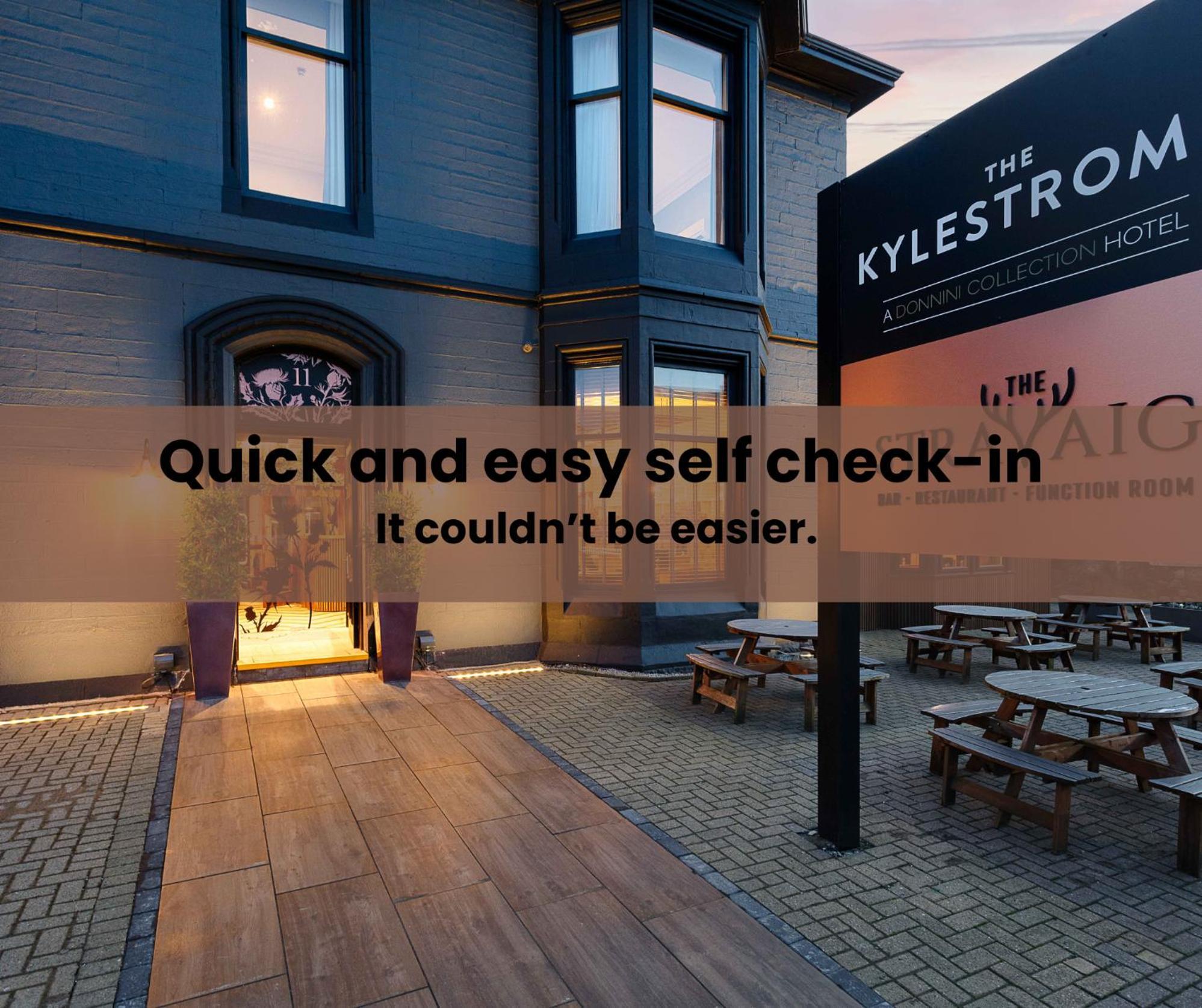 Hotel The Kylestrome Ayr Esterno foto